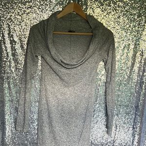 Express cowl neck sweater dress